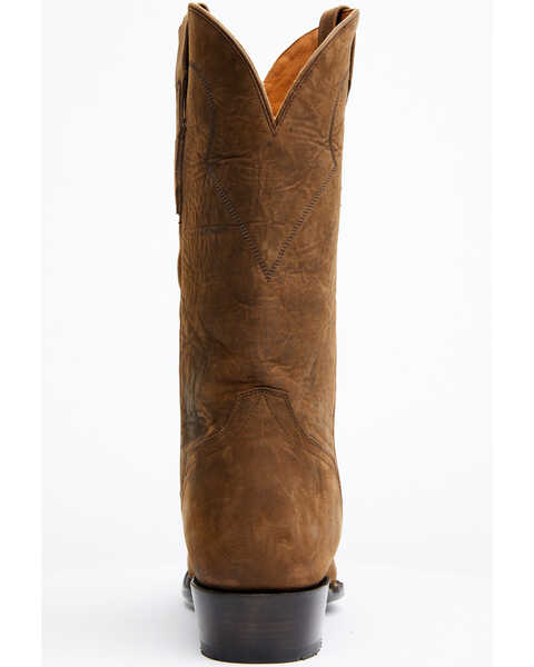Image #5 - El Dorado Men's Brown Western Boots - Round Toe, Brown, hi-res