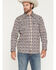Image #1 - Moonshine Spirit&reg; Men's Walk About Southwestern Stripe Print Long Sleeve Snap Western Shirt, Tan, hi-res