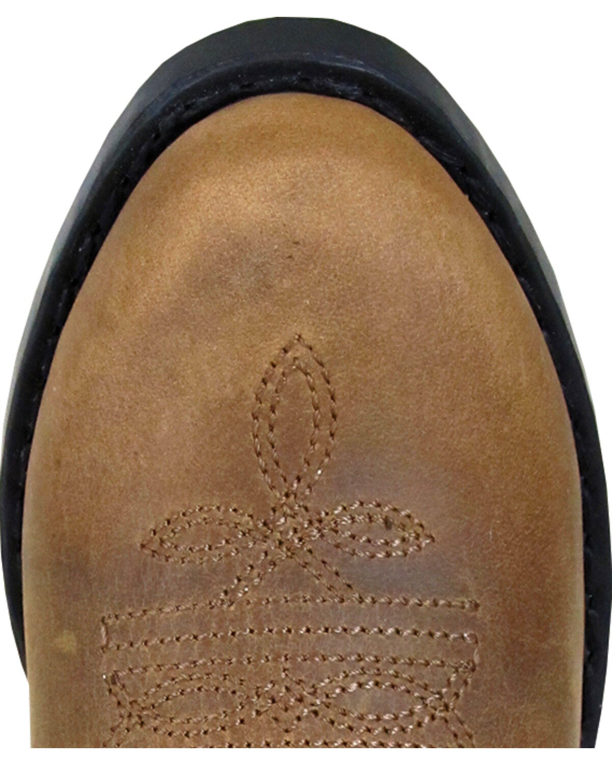 Image #2 - Smoky Mountain Boys' Henry Distressed Leather Western Boot - Round Toe, , hi-res