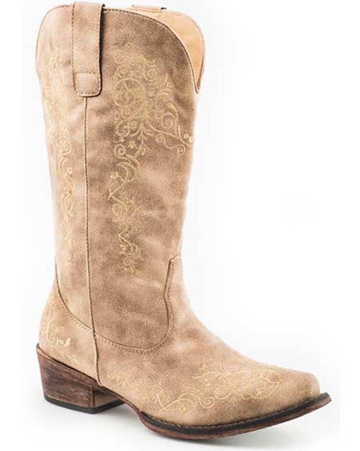 Womens Cowboy Boots Roper Women's Riley Scroll Western Boots