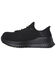 Image #2 - Skechers Women's Slip-Ins Tilido Ombray Work Shoes - Composite Toe, Black, hi-res