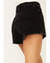 Image #4 - Idyllwind Women's Outlaw Vintage Wash Raw Edge Hem Denim Shorts, Black, hi-res