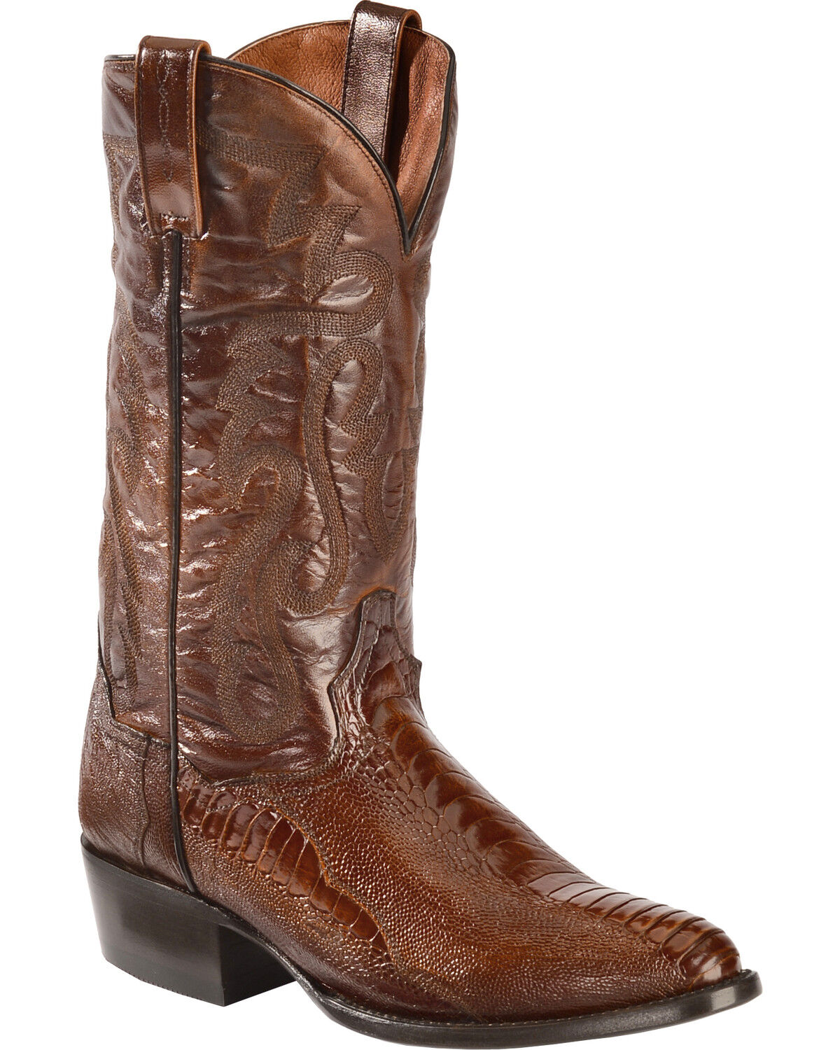 tony lama ostrich leg boots