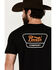 Image #4 - Brixton Men's Linwood Logo Short Sleeve Graphic T-Shirt , Black, hi-res