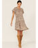 Bila Women's Floral Tiered Sundress, Light Green, hi-res