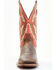 Image #4 - Dan Post Men's Leon Red Top Western Performance Boots - Broad Square Toe, Red, hi-res
