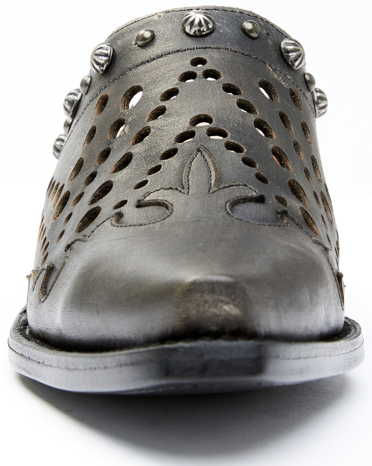 Image #3 - Dan Post Women's Inlay Mules - Snip Toe, Black, hi-res