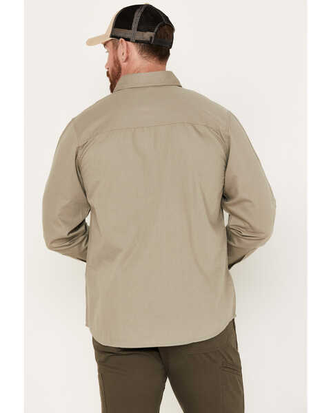 Image #4 - Resistol Men's Aspen Long Sleeve Button Down Western Shirt, Sage, hi-res