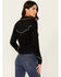 Image #5 - Idyllwind Women's Douglas Embroidered Western Knit Top , Black, hi-res