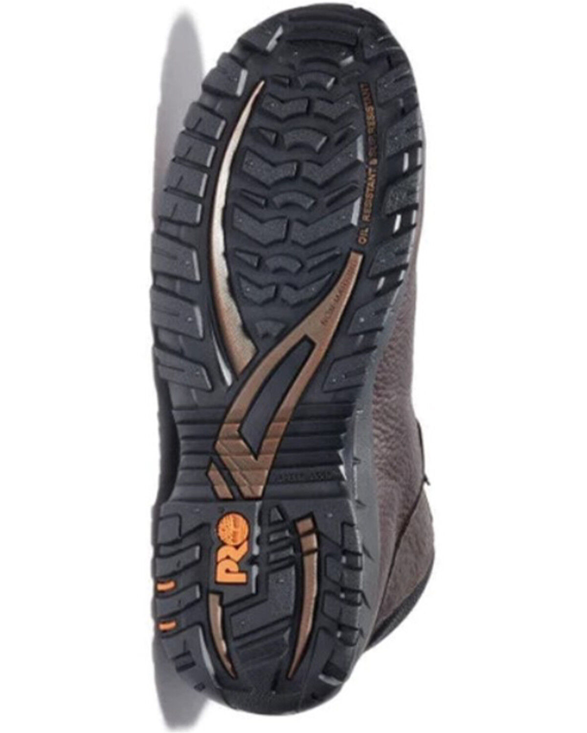 Image #5 - Timberland Men's TiTAN Waterproof Work Boots - Steel Toe, Dark Brown, hi-res