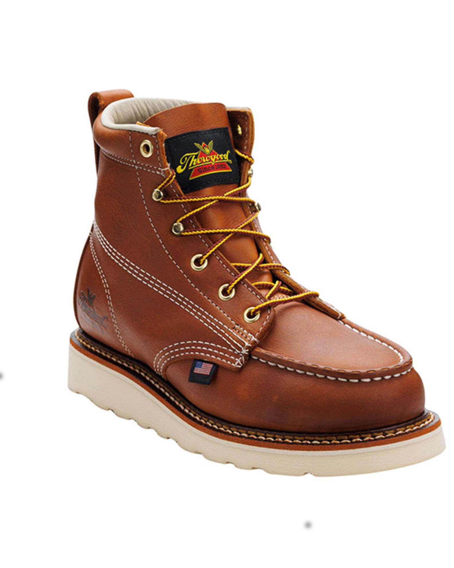 Thorogood Women s 6 American Heritage MAXWear Wedge Work Boots Soft Toe Sheplers