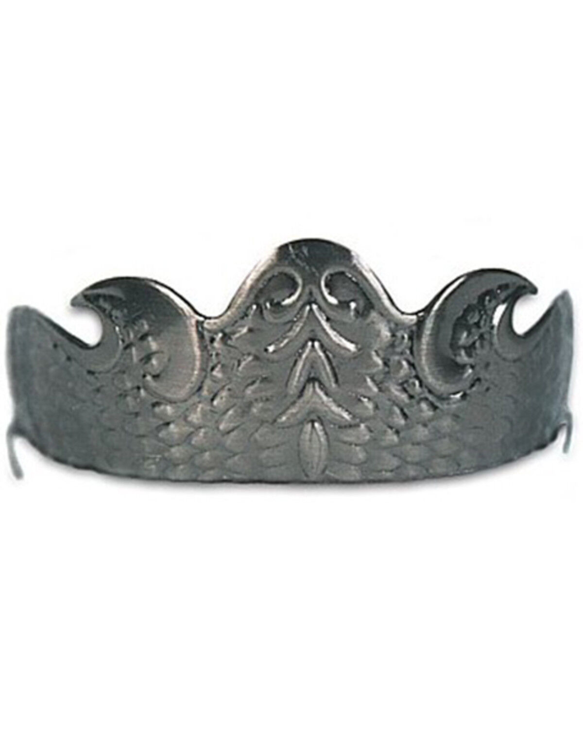 Image #1 - Almax Antiqued Pewter Heel Rand, Pewter, hi-res