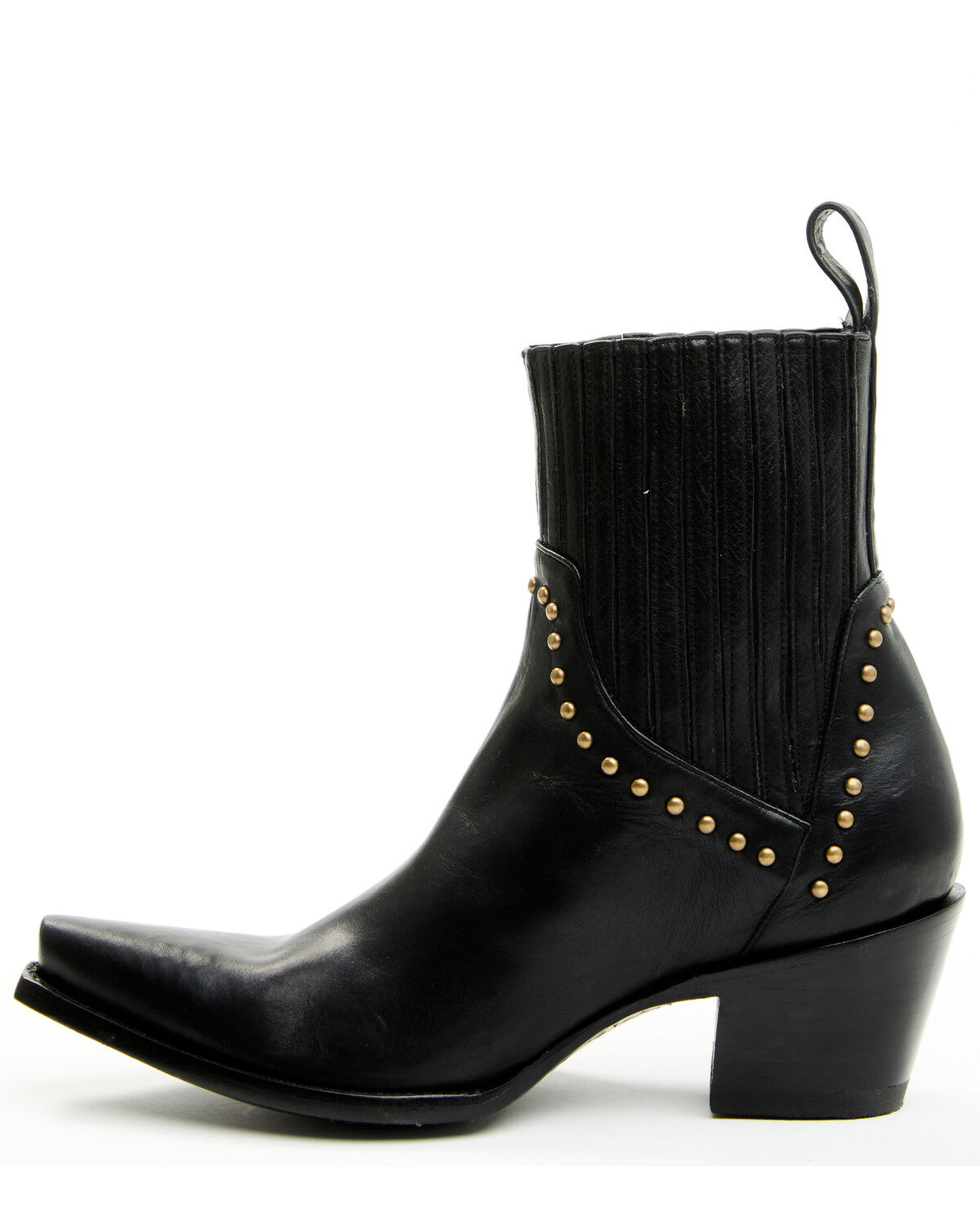 Image #3 - Old Gringo Women's Loren Western Booties - Snip Toe, Black, hi-res