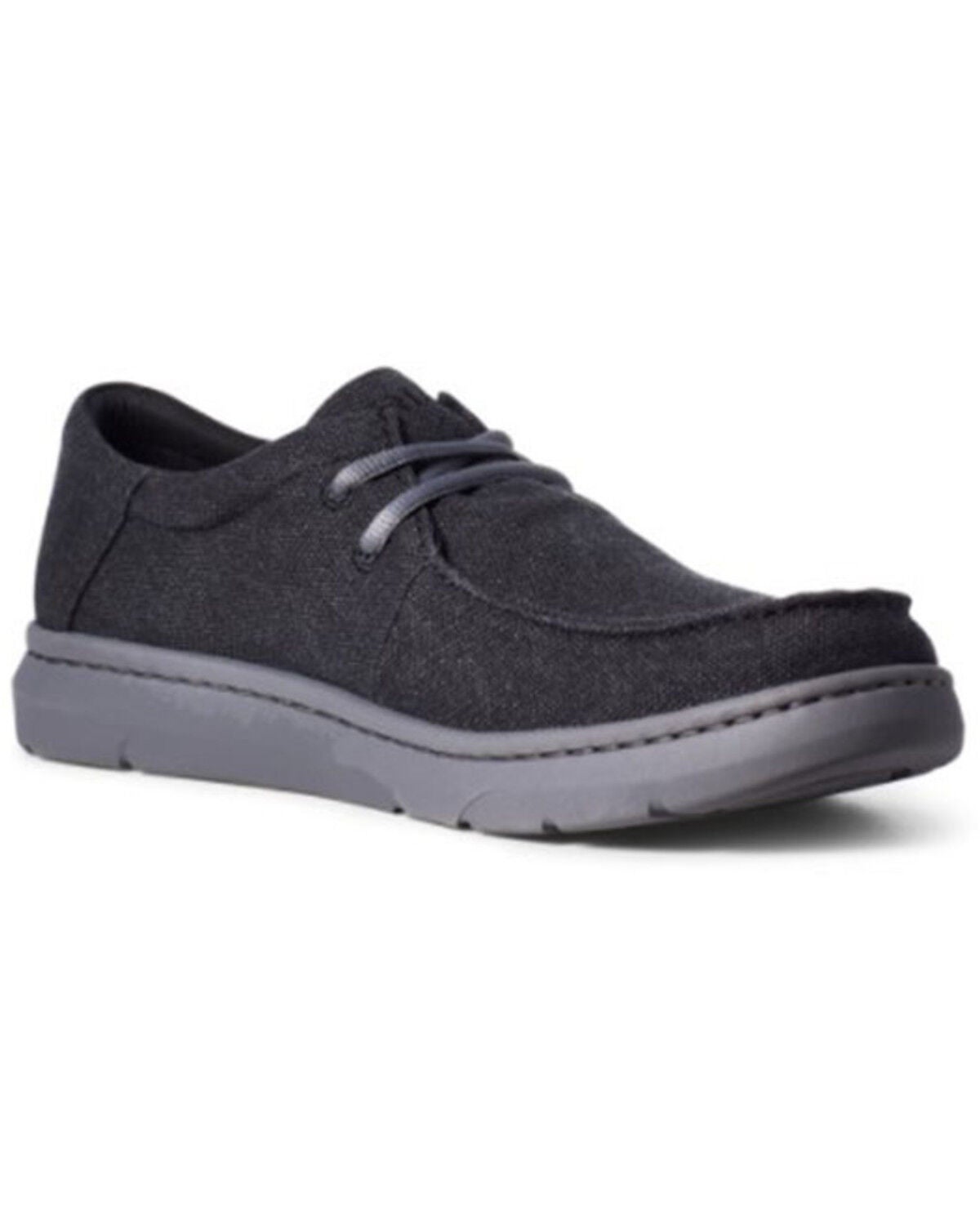 Ariat Men's Hilo Charcoal Casual Shoes - Moc Toe, Charcoal, hi-res