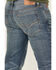 Image #4 - Moonshine Spirit Men's Bisbee Medium Wash Slim Straight Stretch Denim Jeans, Medium Wash, hi-res