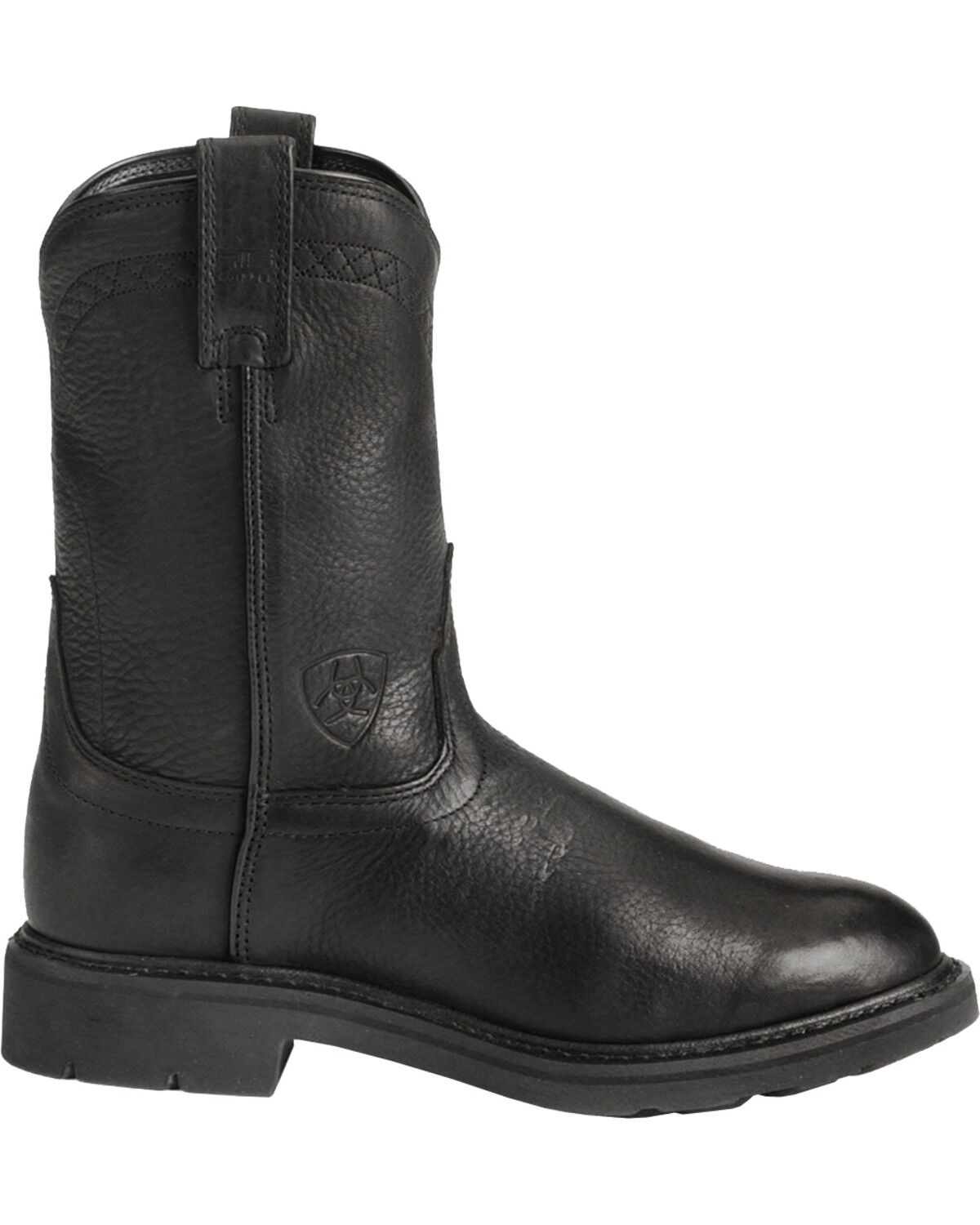 black western work boots