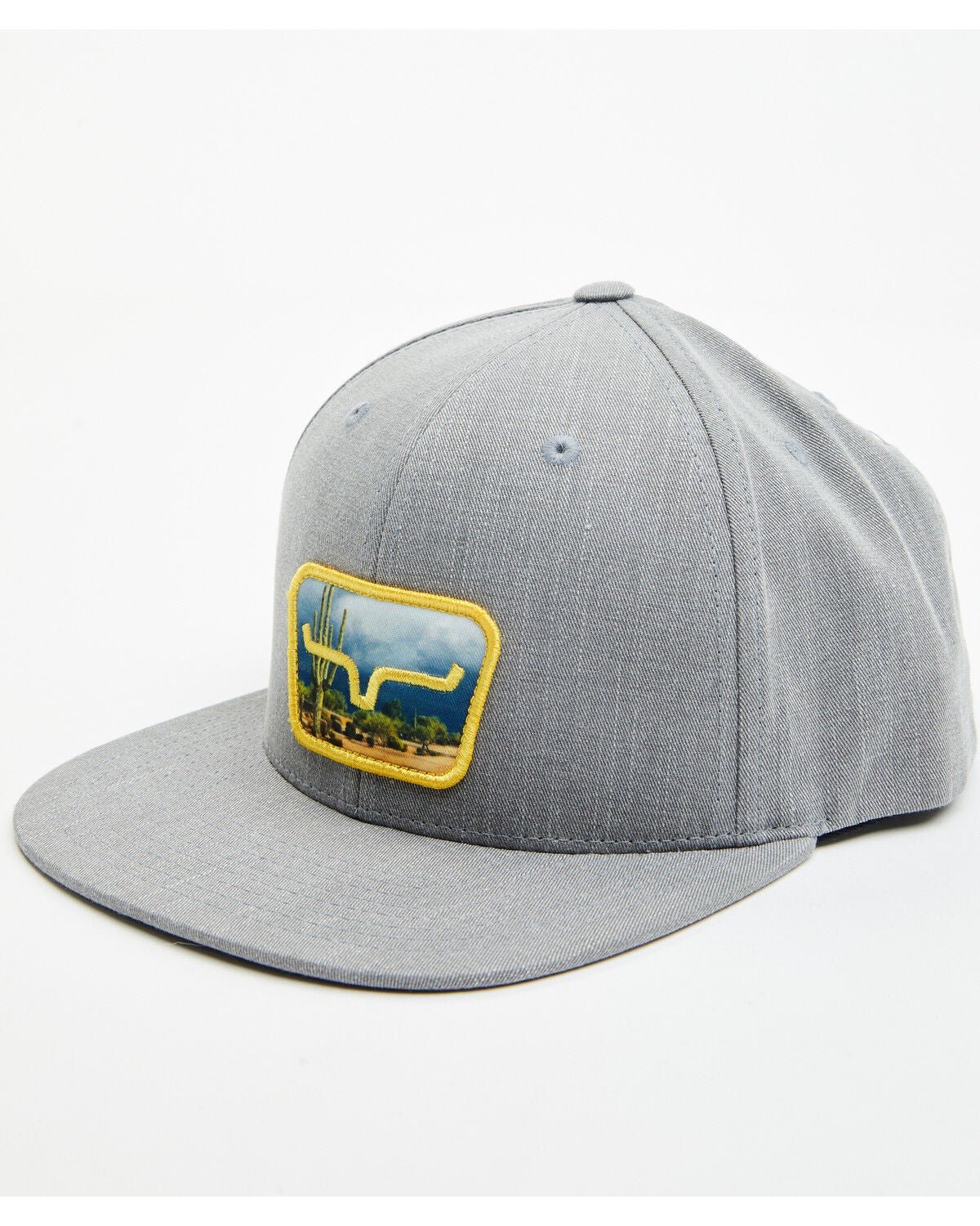 Image #1 - Kimes Ranch Men's Buckley Snapback Cap, Grey, hi-res