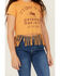 Image #3 - Shyanne Girls' It's About To Get Western Fringe Short Sleeve Graphic Tee, Gold, hi-res