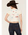 Image #4 - Girl Dangerous Women's Icon Baby Tee, Off White, hi-res
