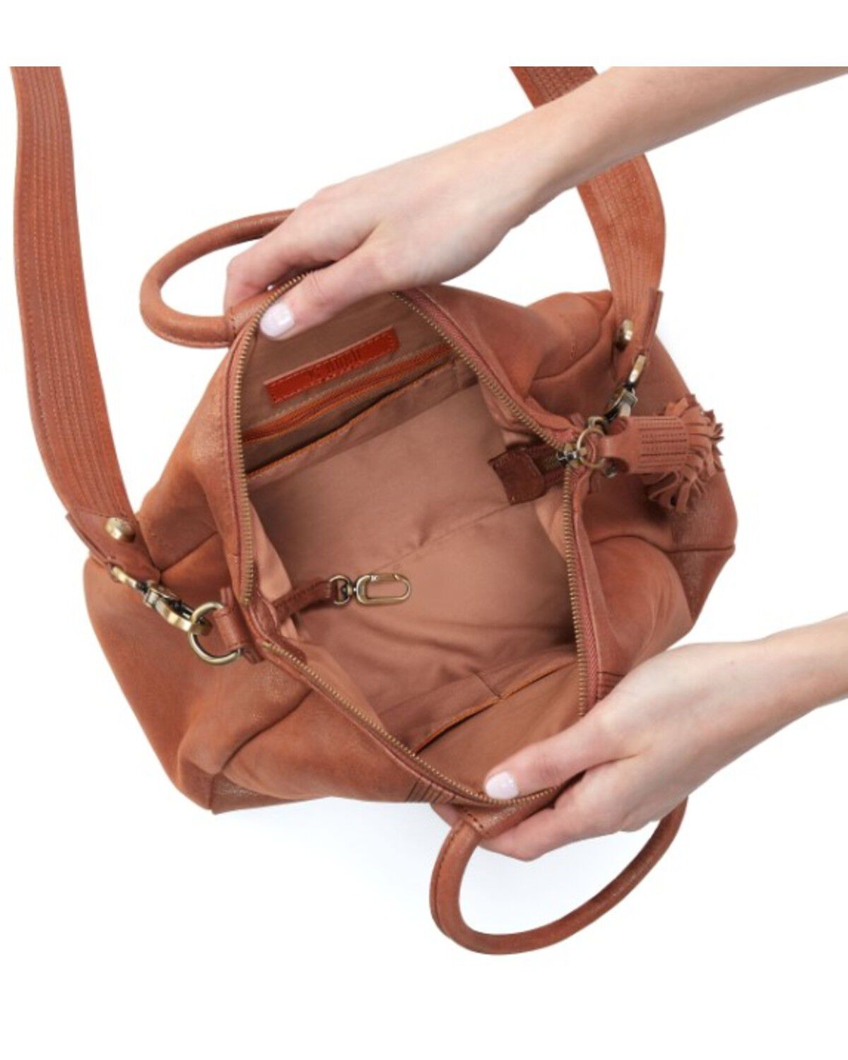 Image #2 - Hobo Women's Sheila Medium Satchel, Brown, hi-res