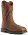 Image #1 - Ariat Men's Rigtek VentTEK Rye Western Work Boots - Composite Toe, Brown, hi-res