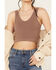 Image #3 - By Together Women's Seamless V Neck Tank Top, , hi-res