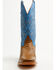Image #4 - Horse Power Men's Toasted Caiman Print Western Boots - Broad Square Toe, Tan, hi-res