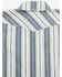 Image #4 - Cody James Toddler Boys' Roman Striped Short Sleeve Snap Western Shirt, Blue, hi-res