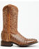 Cody James Men's Exotic Caiman Tail Western Boots - Broad Square Toe , Brown, hi-res