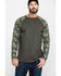 Ariat Men's Camo FR Baseball Long Sleeve Work Shirt , Camouflage, hi-res