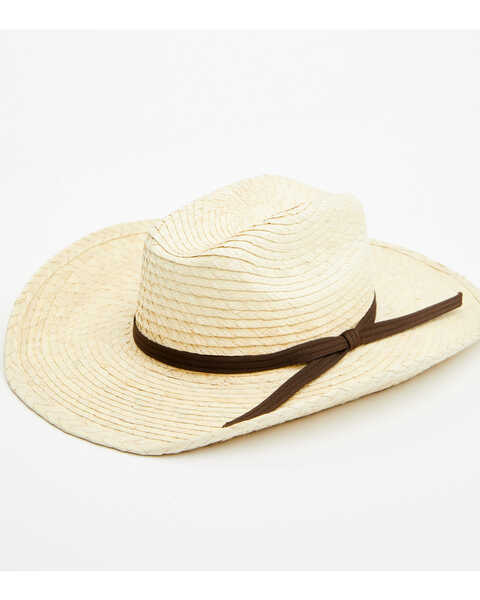 M & F Western Infant Straw Cowboy Hat , Natural, hi-res