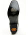 Image #7 - El Dorado Men's Exotic American Alligator Western Boots - Square Toe, Black, hi-res