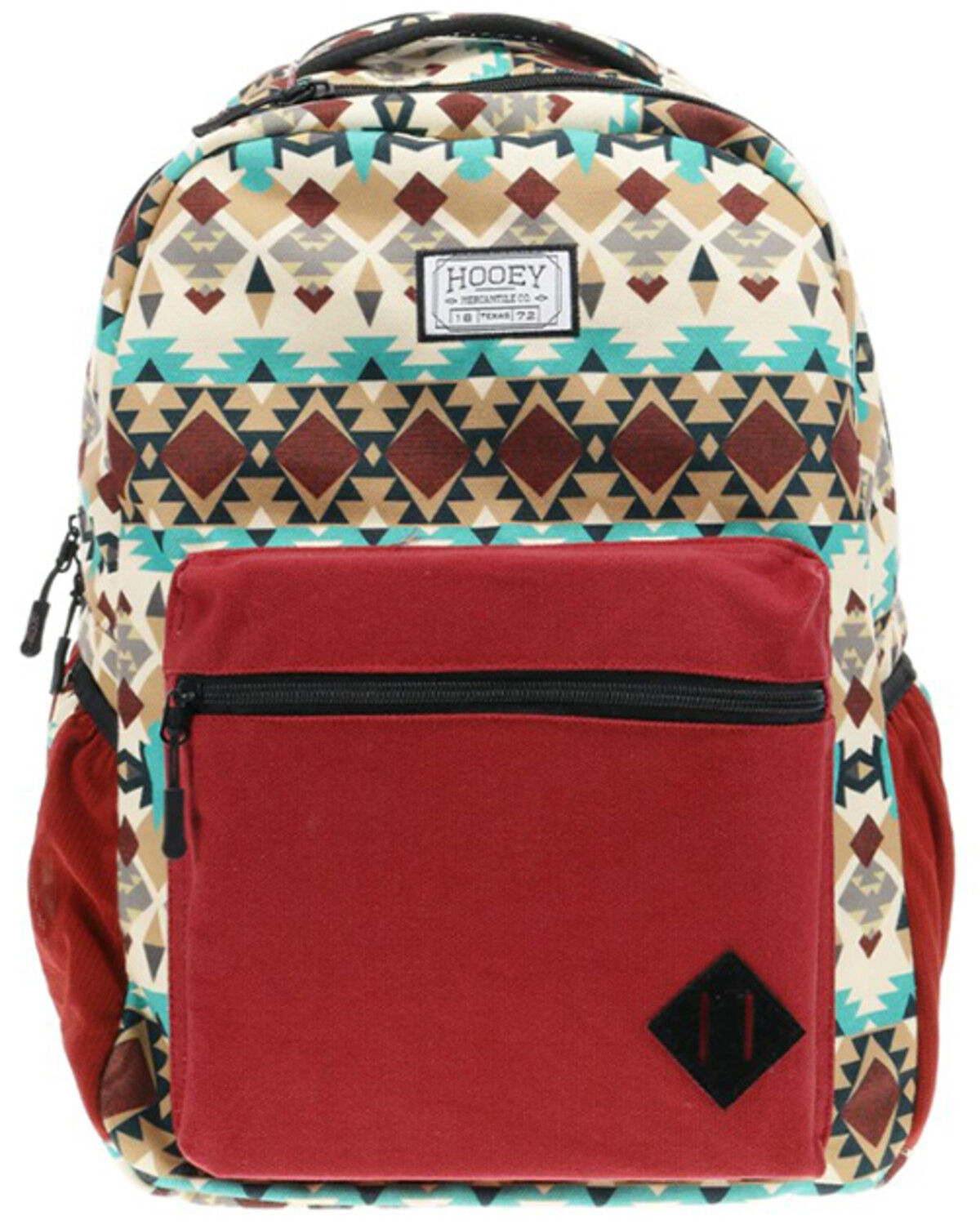 Image #1 - Hooey Recess Southwestern Print Backpack, Turquoise, hi-res