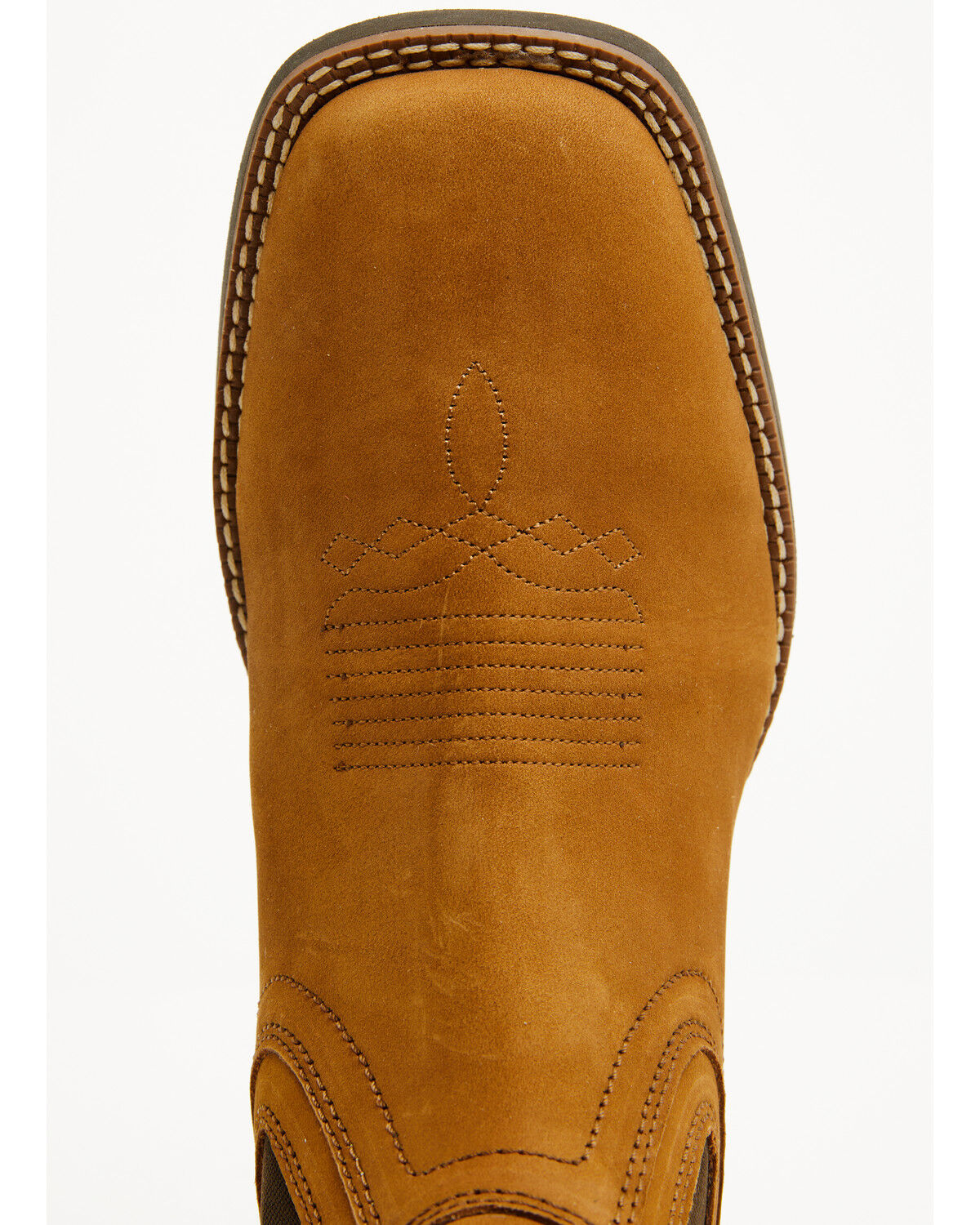 Image #6 - Cody James Men's Ace Chelsea Boots - Broad Square Toe, Brown, hi-res