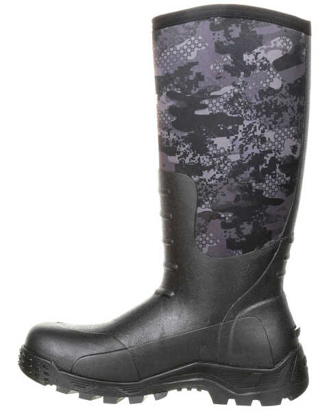 Image #3 - Rocky Men's Sport Pro Rubber Waterproof Outdoor Boots - Round Toe, Camouflage, hi-res