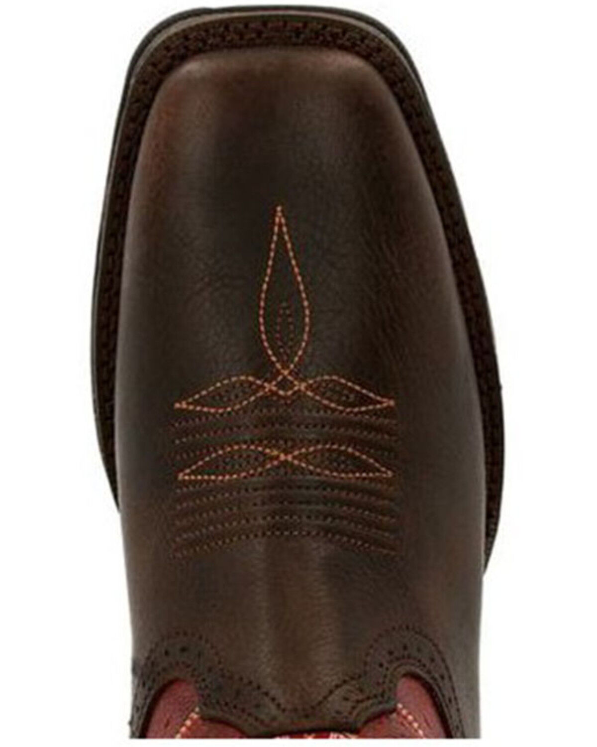 Image #6 - Durango Women's Lady Rebel Western Boots - Square Toe, Chestnut, hi-res