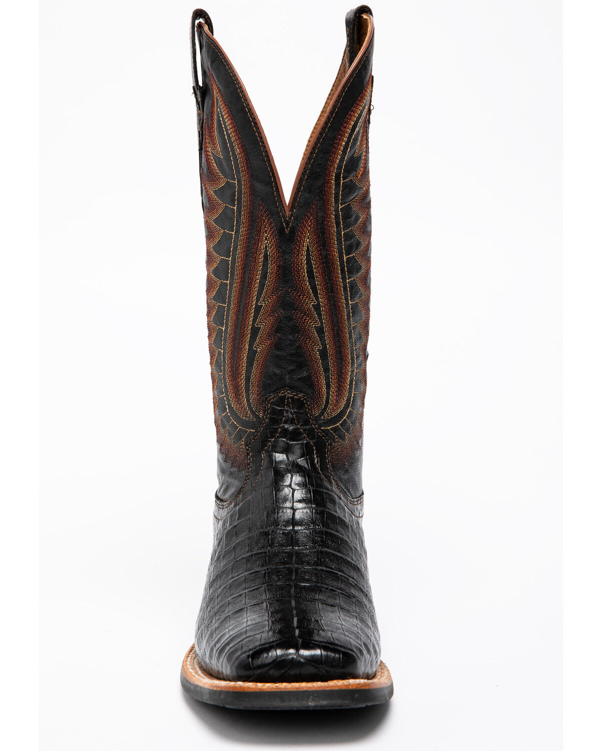 ariat black square toe work boots