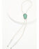 Image #1 - Shyanne Women's Turquoise Chip Bolo Tie, Silver, hi-res