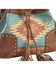 Blazin Roxx Women's Zapotec Southwestern Print Drawstring Bucket Bag, Brown, hi-res