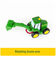 Image #3 - John Deere Lights & Sounds Farmin' Friends Toy Hauling Set with Truck and Backhoe Tractor , Multi, hi-res