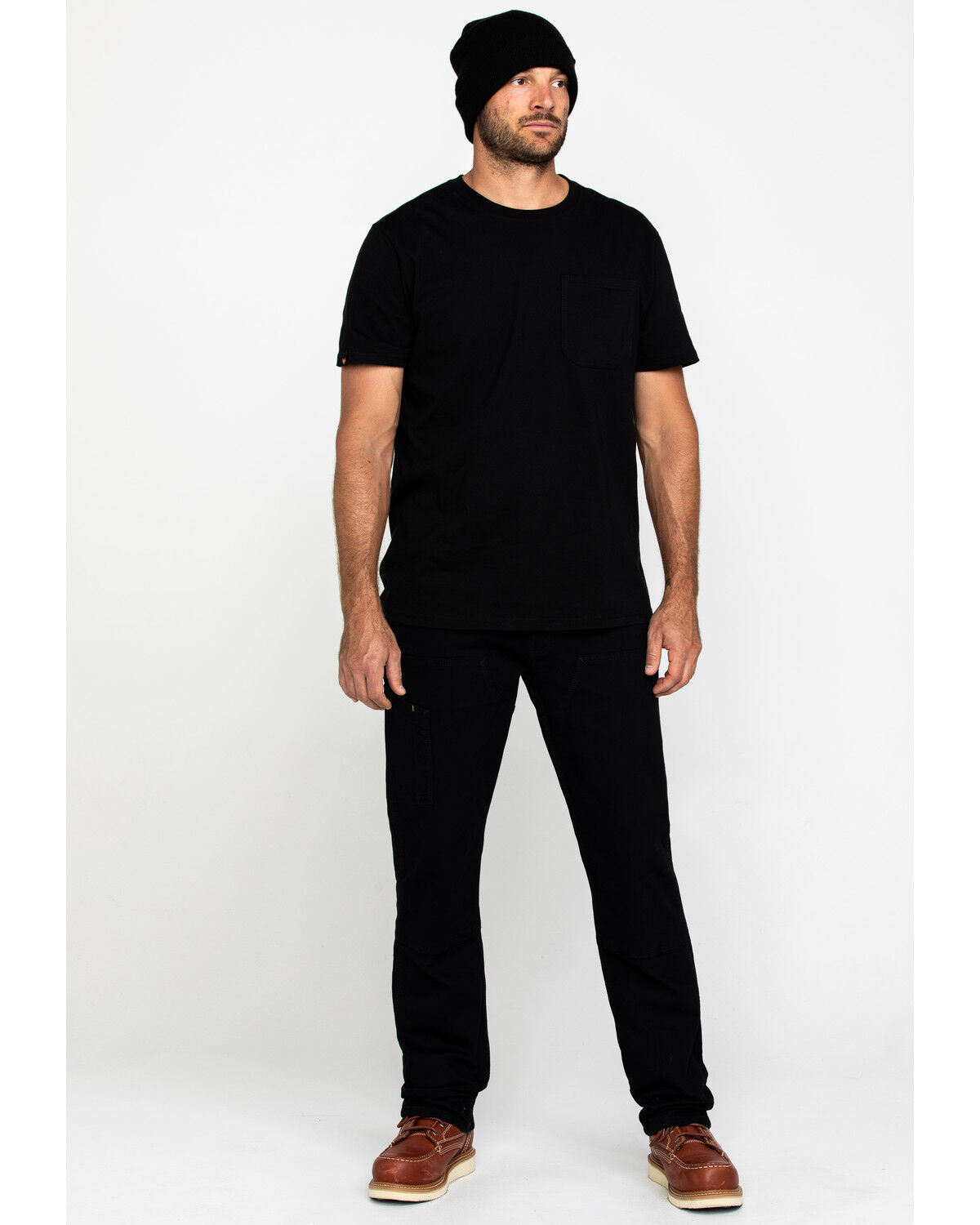Image #6 - Ariat Men's Rebar M4 Made Tough Durastretch Double Front Straight Work Pants, Black, hi-res