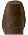 Image #4 - Ariat Boys' Driftwood Performance Western Boots - Broad Square Toe, Brown, hi-res