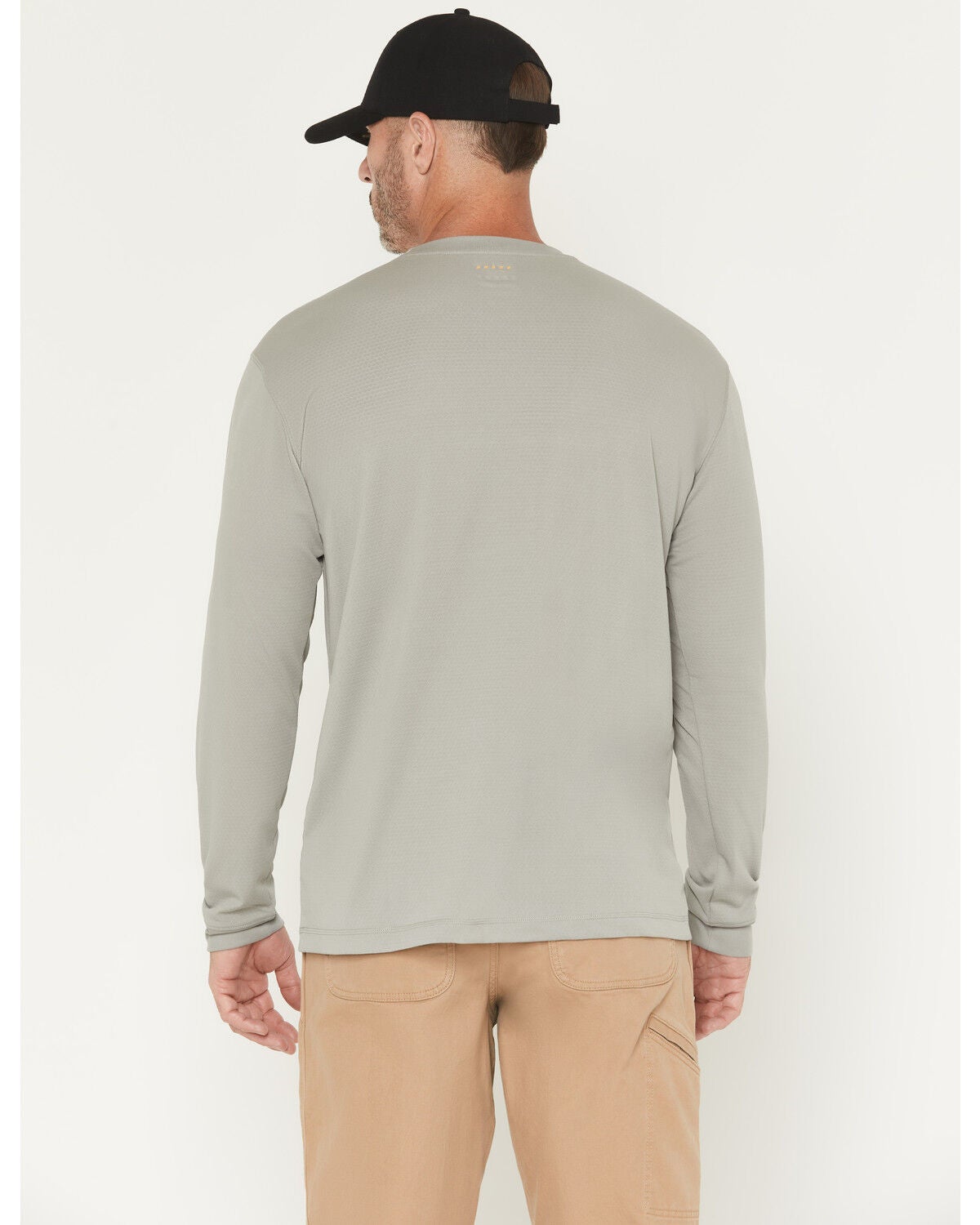 Image #4 - Ariat Men's Rebar Heat Fighter Long Sleeve Work Shirt, Grey, hi-res