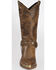 Image #6 - Abilene Women's Distressed Harness Western Boots - Pointed Toe, Tan, hi-res