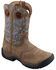 Image #2 - Twisted X Women's Distressed All Around Barn Boot - Round Toe, Bomber, hi-res
