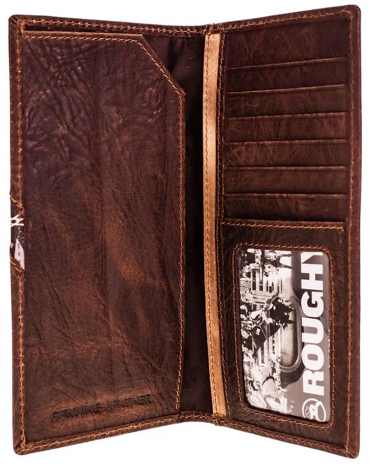Image #3 - Hooey Men's Trap Rodeo Wallet, Brown, hi-res