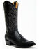 Cody James Men's Exotic Ostrich Leg Western Boots - Medium Toe, Black, hi-res