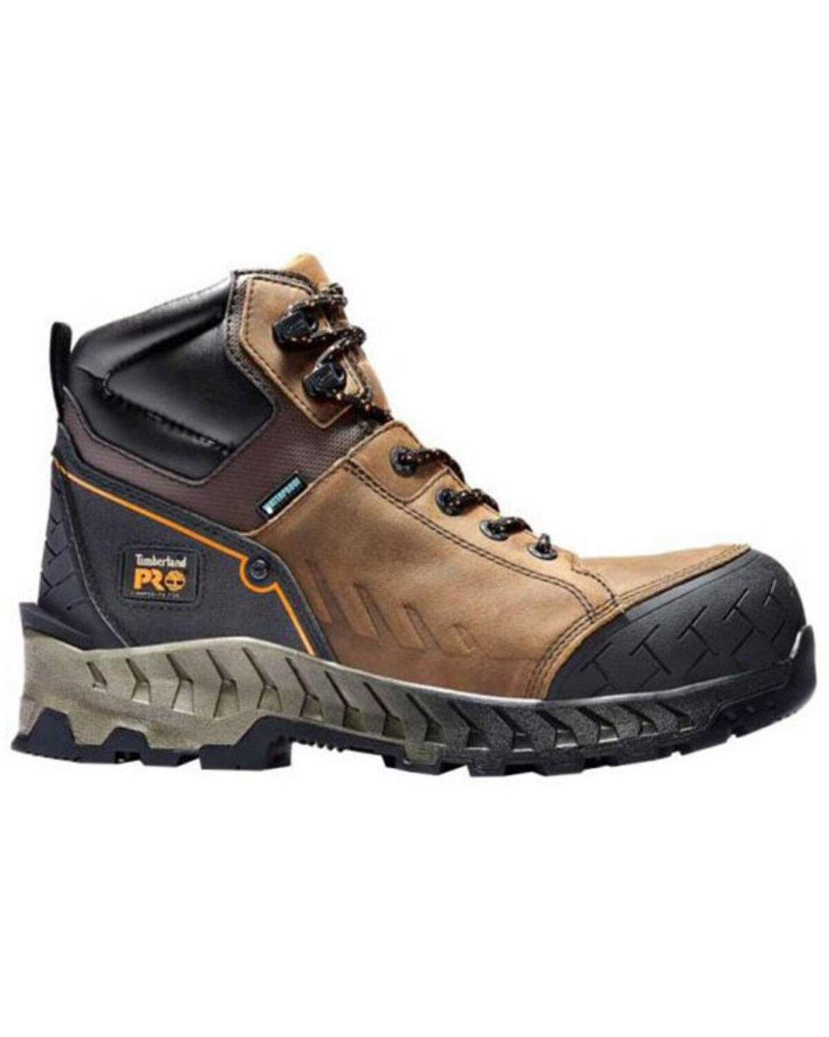 Image #2 - Timberland PRO Men's Summit Work Boots - Composite Toe, Brown, hi-res