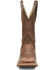 Image #4 - Double H Men's Bregman Western Boots - Broad Square Toe, Brown, hi-res