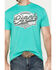 Image #3 - Cinch Men's Logo Short Sleeve Graphic T-Shirt, Bright Green, hi-res